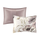 8 Piece Cotton Printed Comforter Set Blush King B03597101