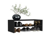Basic 23" Wide 2-tier shelf Stackable Shoe Rack B200P235832
