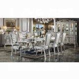 Ivory and Bone White Tufted Arm Chair B062P209250