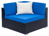 Fully Equipped Weaving Rattan Sofa Set with 2pcs Middle Sofas & 4pcs Single Sofas & 1 pc Coffee 61740829