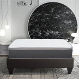 12 in. Twin Size Pocket Spring Hybrid Mattress in a Box, Plush Euro Top Gel Memory Foam Mattress, B011P234652