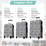 Hardshell Luggage Sets 3 pcs Spinner Suitcase with TSA Lock Lightweight-20"24"28" Luggages N732P218227B