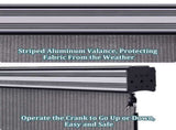 8'X6' Light Grey HDPE covered roller shutter 87355539