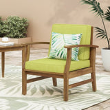 ZNTS Perla Club Chair, GREEN 61442.00GRN