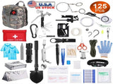 125 in 1 Survival Kits, Gifts Men, Professional Survival Gear Equipment Tools First Aid Supplies 95802270