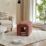 Ottoman Storage Bench Pet Supplies Corduroy Bench Cat's nest to hide For the Living Room, Entryway W1825P235544