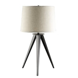 ZNTS Grey and Black Tripod Floor Lamp B062P153732