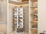 Rotating Shoe Rack Tower, 6-Tier Spinning Shoe Rack, Free Standing 360&deg Revolving Shoe Organizer, 16371756