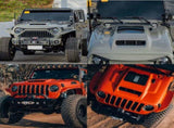 Space-Capsule Style Hood/Heat Dispersion Hood Compatible with 2018-2023 Jeep Wrangler JL JLU & W2801P247374
