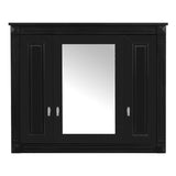 Bathroom Wall Cabinet with Mirror, Wall Mounted Medicine Cabinet with 5 Shelves, Mirrored Door Over N710P252503B