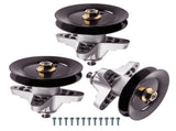 3 Pack Spindles Assembly for Cub Cadet 50" Deck 918-04125 918-04125B 918-04125C 35123143