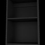 Sutton Slim Bookcase with Modern 5-Shelf Design B128P176162