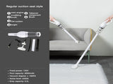 White folding handheld vacuum cleaner with four in one blowing, suction, charging, and suction 32314572