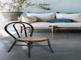 Set of 2, 15.5x20.5x35.5" Black Rattan Dining Chair W2078P251032