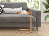 Portable Metal Round C-Table & End Table 12"D x 23.5"H 58190404