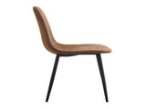 A set of 6 modern medieval style restaurant cushioned armchairs, equipped with soft suede cushions W1151P299750