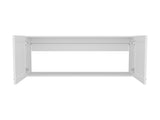 Wall Cabinet, 2 Doors, White B097P350281