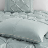 7 Piece Tufted Comforter Set Seafoam Cal King B03597128