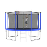 12FT Trampoline for Kids & Adults with Basketball Hoop and Ball ,Recreational Trampolines with 36061169