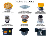50L Grain Mill Grinder Corn Grinder, Grain mills Mill Flour Mills Molino de Maiz, Farm Home W465121094