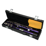 Cupronickel C 16 Closed Holes Concert Band Flute Purple 93412318
