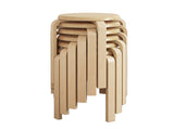 Stackable Bentwood Stool Set of 6, 18