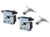 4 PCS Lower & Upper Left & Right Catch Latch Hood Lock 51238229807 for BMW E46 E39 E52 E53 42783794