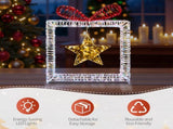 Set of 3 Lighted Iridescent Cut-out Gift Box Christmas Decorations, Pre-lit Holiday Decor with 357 77157291