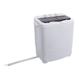 ZNTS XPB35-ZK35 14.3lbs Semi-automatic Gray Cover Washing Machine 85440975