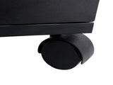 Hair Salon Storage Cart with Wheels & 3 Hair Dryer Holders & 4 Drawers & Lock & 2 Keys, Hairdressing 03688637