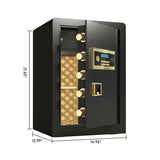 ZNTS Large Electronic Digital Security Safe with Hidden Code Function,3.0 Cubic Feet Safe Box with W1779119184