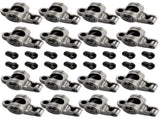 Stainless Steel Full Roller Rocker Arms Kit for Chevrolet SBC 350 1.6 Ratio 7/16''Nuts 80976177