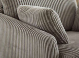 40.55"W Swivel Accent With 2 Thorw Pillows 360 Degree Swivel Round Sofa Modern Oversized Arm W1298P202214