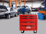 4 Drawers Multifunctional Tool Cart with Wheels,Metal Rolling Tool Cart Storage for Garage Workshop 52077062