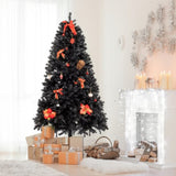 FCH 7ft 1500 Branch PVC Branch Iron Bracket Christmas Tree Black 57946821