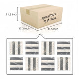 12*12 Waterjet marble,White Grey 2 color, marble, for floor and wall,polished marble tile, W1696P262345