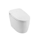 ZNTS Smart Toilet Bidet Combo with Self-Cleaning Nozzle, Heated Seat, Night Light, Knob Control, Power W1219P262872