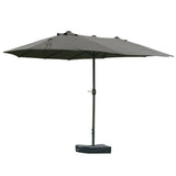 Outdoor beach umbrella/Double-Sided Market Umbrella 63242560