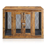 ZNTS Furniture Dog Crate with Tray for Medium Dogs, Indoor Aesthetic Puppy Kennel Pet House Dog Cage with 39318532