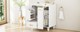 24" Bathroom Vanity with Sink, Bathroom Cabinet with Door Shelf, Deep Drawer, 2-Tier Pull-Out N759P269734K