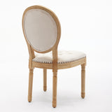 French Style Solid Wood Frame Antique Painting,Hand-pulled buckle decoration Velvet artificial W1143P195870