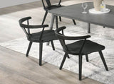 Rustic Farmhouse Dining Chairs, Solid Wood Side Chairs with Easy Assembly W2537P211112