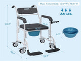Accessibility Commode Wheelchair 97687628