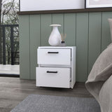 Augusta Floating Nightstand with 2-Tier Shelf and 1-Drawer B128P148862