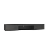 ZNTS Floating TV Stand Wall Mounted with 16 Color LEDs,63" Modern TV Stand, Floating TV Cabinet W1321104202