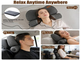 Heated Neck Pillow with 3 Heat Levels, 55D Memory Foam Cervical Pillow for Neck Pain Relief, 30 Mins 34047891