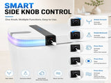 Smart Toilet with Bidet Seat,Auto Open/Close Seat, Foot Sensor, LED Display,Night Light, Warm Water W3598P508843