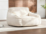 Giant Bean Bag Chair Sofa for Adults Teens, Comfy Corduroy Large Bean Bag Chairs with Armrests for W2200P558422