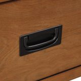 36'' Farmhouse Pine Wood Console Table Entry Sofa Table with 4 Drawers & 1 Storage Shelf for W120246663