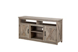 Farmhouse Barn door TV Media Stand Modern Entertainment Console for TV Up to 65" with Open and W2275P149121